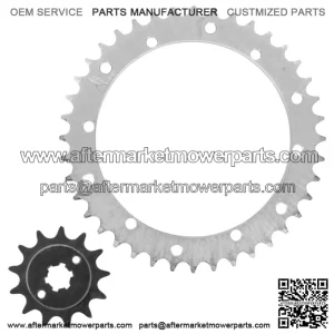 Front & Rear Sprockets Kit for Yamaha Blaster 200 YFS200 1988-2006 (For: Yamaha YFS200)