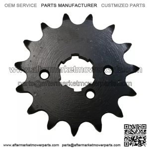 15 Tooth Front Steel Sprocket for Yamaha Warrior 350, Banshee 350 & Raptor 350