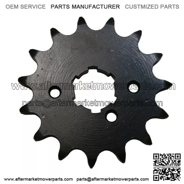 15 Tooth Front Steel Sprocket for Yamaha Warrior 350, Banshee 350 & Raptor 350