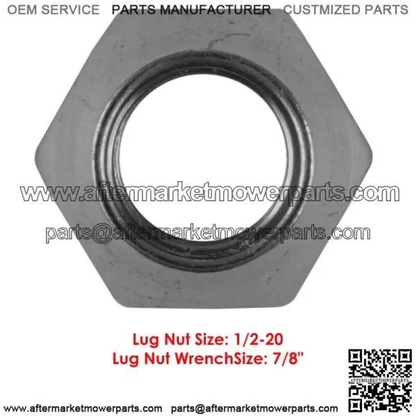 4x Rear Wheel Lug Nut For Polaris Magnum 425 2x4 4x4 6x6 1995-1997 1/2-20 - Image 2