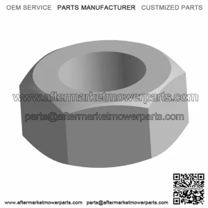 Polaris Hex Nut, 8 mm x 1.25 mm,  OEM Part 7547501, Qty 1
