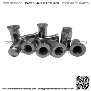 wheel nut chrome flat M10x1,25  13275