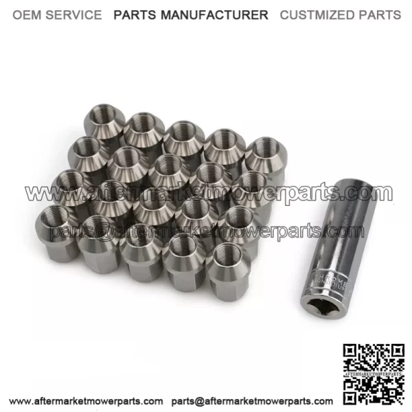 35mm Stainless steel nut 1# (19 pairs of sides) M14*1.5