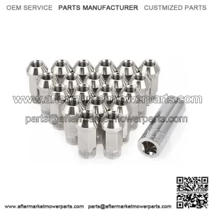50mm Stainless steel nut straight grain (19 pairs of sides) M14*1.5