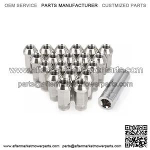 50mm Stainless steel nut straight grain (19 pairs of sides) 1/2-20