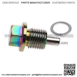 M14x1.5 Car Parts Engine Magnetic Oil Drain Plug Screw Nut Bolt Sump Nuts Kit (For: Ford F-150)