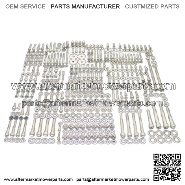 HONDA 400 EX TRX400EX FOURTRAX POLISHED STAINLESS STEEL ATV BOLT SCREW KIT SET