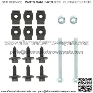 For 1967-1981 Camaro Front Leaf Spring Bracket Mounting Eye Bolts J-Clips