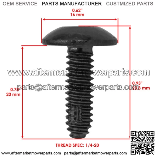7518280 Body Torx Screw Bolt For Polaris Ranger 400 10-14, 800 09-14, 900 11-14 - Image 2