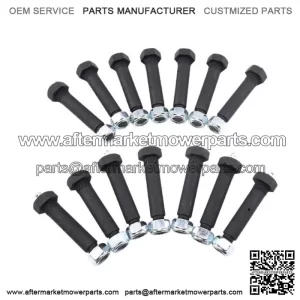 Greaseable Spring Steel Plate Bolts 3" 14-Pack