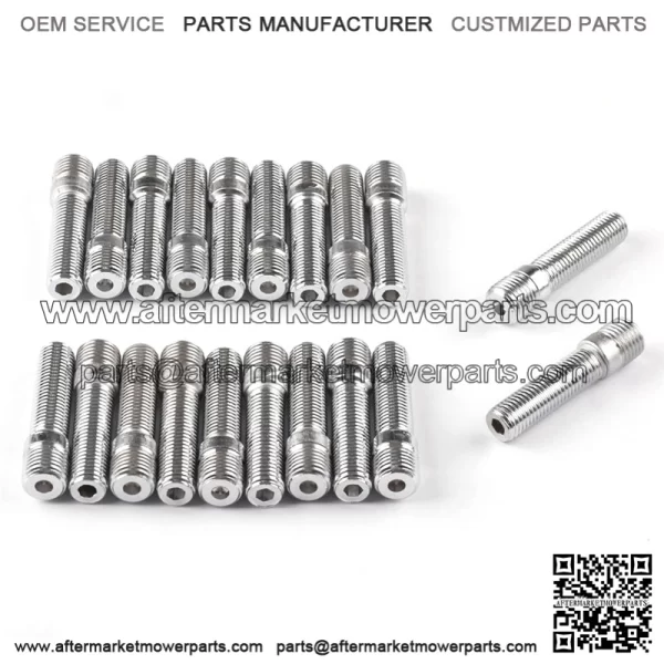 Long 58mm reverse bolt M14*1.5-M12*1.5 - Image 3