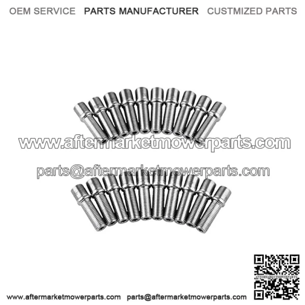 Long 58mm reverse bolt M14*1.25-M12*1.5 - Image 2