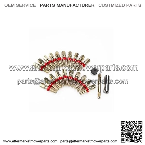 Conical German iron integrated bolt 28mm M12*1.5