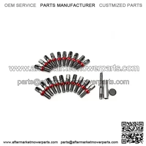 Conical German iron integrated bolt 28mm M12*1.25