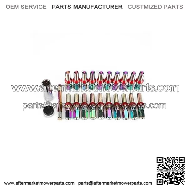 Ball-mouth German iron integrated bolt 28mm M14*1.5