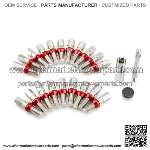Conical German stainless steel integrated bolt 28mm M14*1.5#natural color