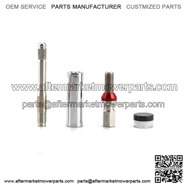 Conical German stainless steel integrated bolt 28mm M14*1.5#natural color - Image 2