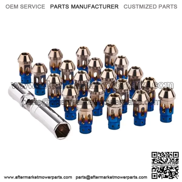 50mm titanium alloy hollow nut M12*1.5