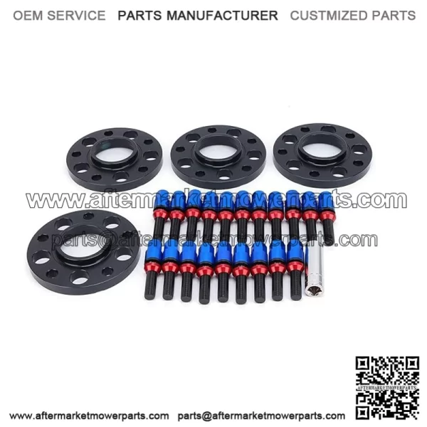BMW 5*120 72.56mm flange 20mm 4PCS With M12*1.5 cone bolts - Image 4