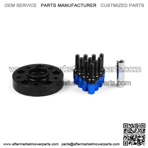 Benz 66.6mm 5*112 flange M12*1.5 20mm 2PCS With M12*1.5 ball bolt