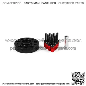 BMW MINI 66.6mm 5*112 flange M14*1.25 15mm 2PCS With M14*1.25 cone bolt