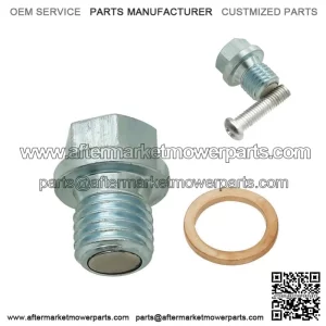 Magnetic Oil Drain Plug Bolt Kit For Honda TRX 70 90 125 200 250 350 400 420 (For: More than one vehicle)