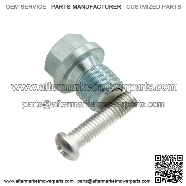Magnetic Oil Drain Plug Bolt Kit For Honda TRX 70 90 125 200 250 350 400 420 (For: More than one vehicle) - Image 4
