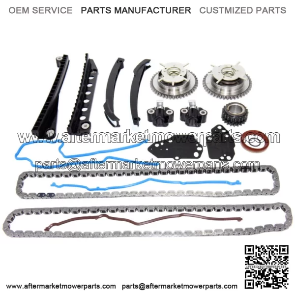 Timing Chain Kit+Cam Phasers+Cover Gasket 04-08 For Ford F150 Lincoln 5.4L 3V (For: Ford F-150)