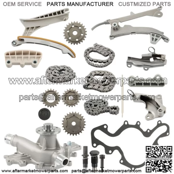 For Ford Mazda Mercury SOHC V6 4.0L Timing Chain Kit w/ Gears + Water Pump Kit