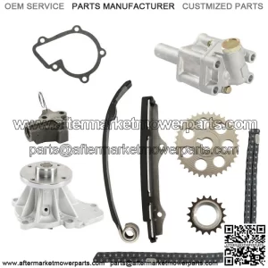 Timing Chain+Oil Pump+Water Pump Kit for 1989-1997 Nissan Pickup D21 240SX 2.4L