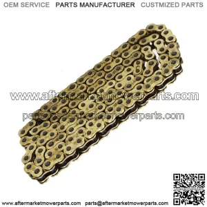Motorcycle 520 O-Ring Gold Drive Chain 120 Links 520 X 120 With Masterlink