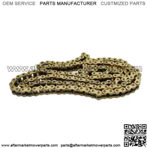 Gold 530x150 O-Ring Drive Chain Motorcycle 530 Pitch 150 Links 8200# Tensile