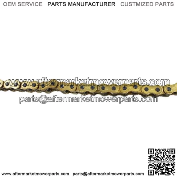 Gold 530x150 O-Ring Drive Chain Motorcycle 530 Pitch 150 Links 8200# Tensile - Image 3