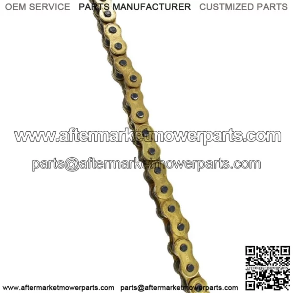 Gold 530x150 O-Ring Drive Chain Motorcycle 530 Pitch 150 Links 8200# Tensile - Image 4