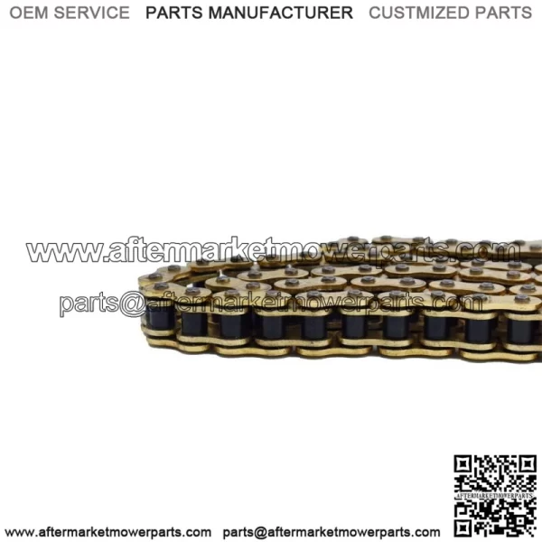Gold 530x150 O-Ring Drive Chain Motorcycle 530 Pitch 150 Links 8200# Tensile - Image 5