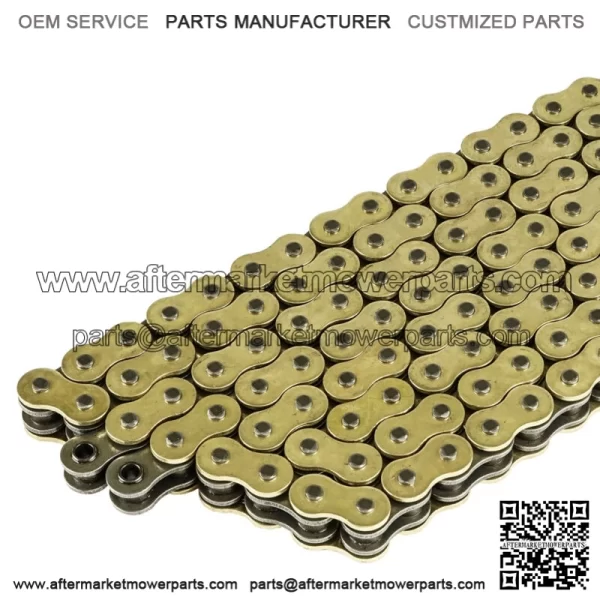 O-Ring Drive Chain for Honda TRX450R 2004 2005 2006 2007 2008 Golden - Image 3