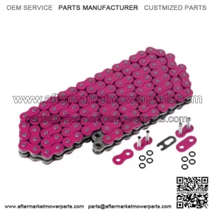Pink O-Ring Drive Chain for Honda TRX450R 2004 2005 2006 2007 2008 (For: Honda)
