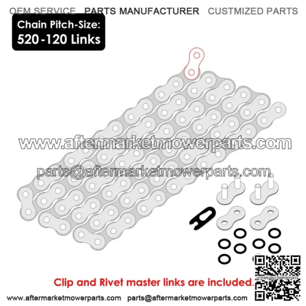 Pink O-Ring Drive Chain for Honda TRX450R 2004 2005 2006 2007 2008 (For: Honda) - Image 2