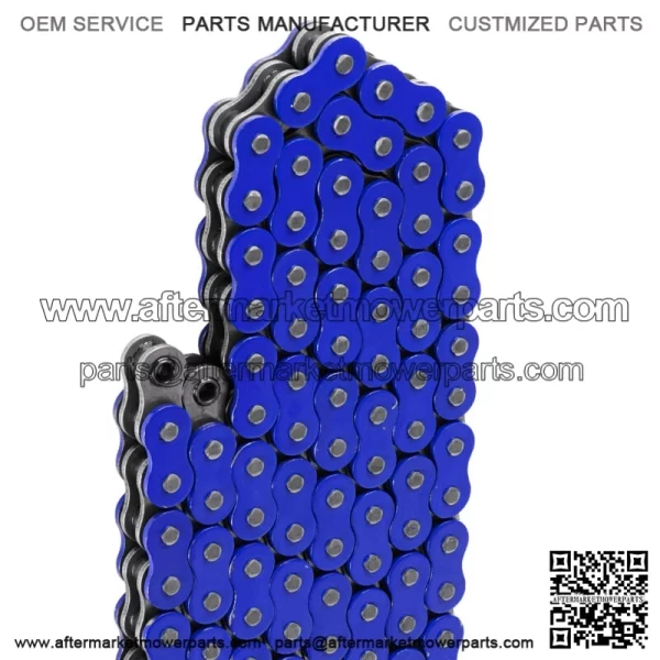 O-Ring Blue Drive Chain for Yamaha Raptor 700 YFM700R Se 2006-2013 (For: Yamaha Raptor 700) - Image 4
