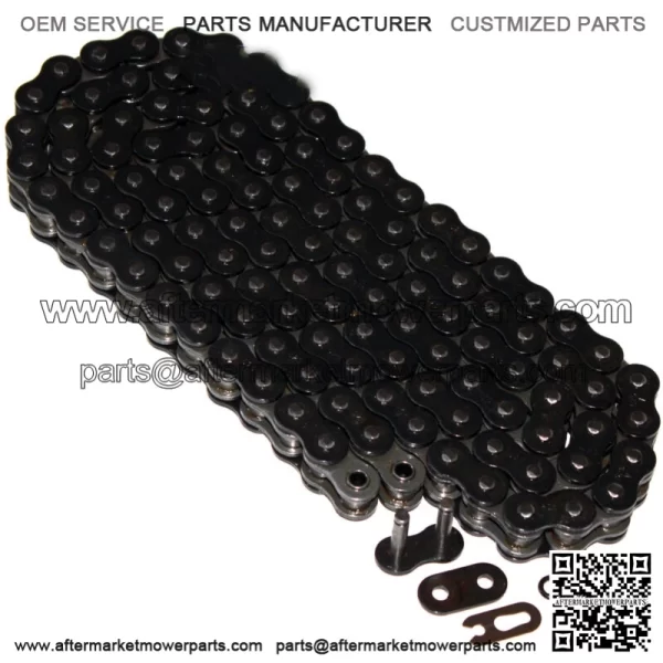 O-Ring Drive Chain for Yamaha Raptor 700 YFM700R Se 2006-2013 Black (For: Yamaha Raptor 700)