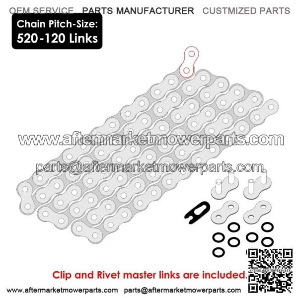 O-Ring Drive Chain & Sprockets Kit for Yamaha Raptor 700 YFM700R 2006-2016 (For: Yamaha Raptor 700) - Image 2