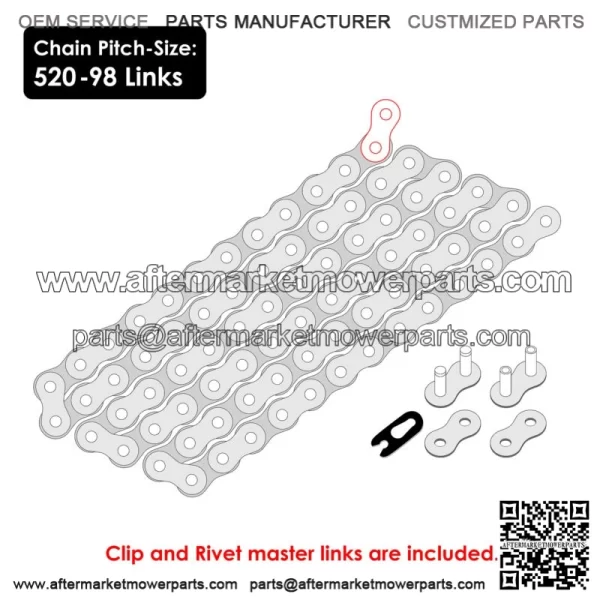 Drive Chain & Sprockets For Yamaha Raptor 700 YFM700 2013-2023 YFZ450  2004-2013 (For: Yamaha Raptor 700) - Image 2