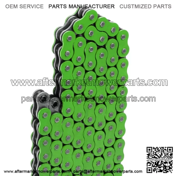 O-Ring Drive Chain for Yamaha Blaster 200 YFS200 1997-2006 Green (For: Yamaha YFS200) - Image 3