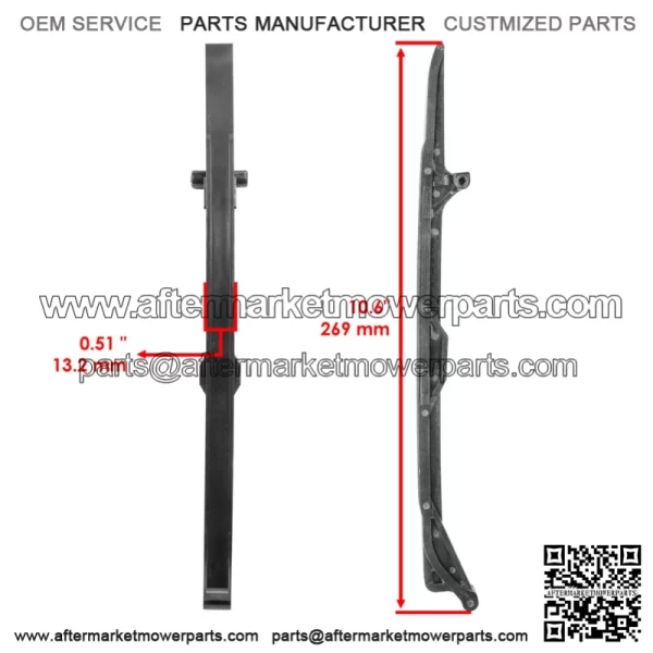3B4-12231-01-00 3B4-12231-00-00 Camshaft Chain Guide For Yamaha Grizzly 700 ATV(For: Yamaha Rhino 700) - Image 2