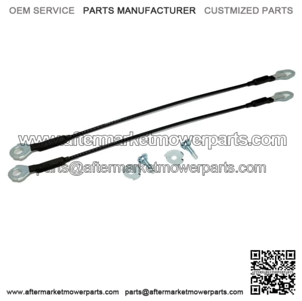 Left and Right Support Tailgate Cable Set for Ford F150 F250 F350 F450 F550 (For: More than one vehicle)