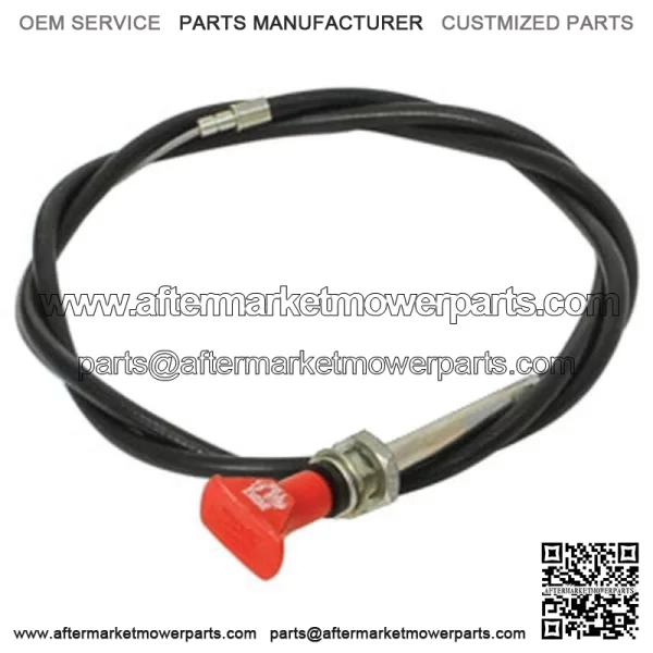 Fuel Shut-off Cable Fits Ford 2000 3000 4000 5000 7000 2110 2120 2150 2310 2600 - Image 2