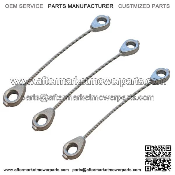 3 Deck Lift Cable fits MTD Fits Cub Cadet RZT42 RZT50 746-0970 946-0970