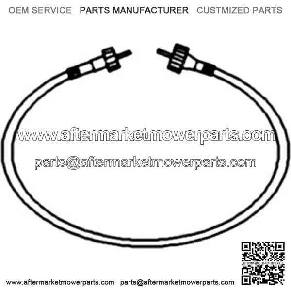One New Tachometer Cable Fits Massey Ferguson 544198M91 - Image 3
