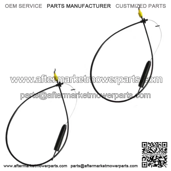 Pack of 2 Deck Engagement Cable for MTD 746-04173B, 74604173B Lawn Tractor