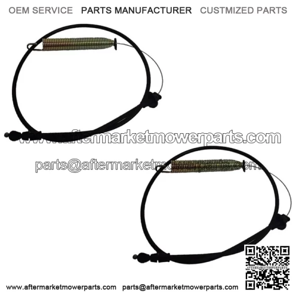 Pack of 2 Deck Engagement Cable Fits Stens 290-503, 290503 &  10891